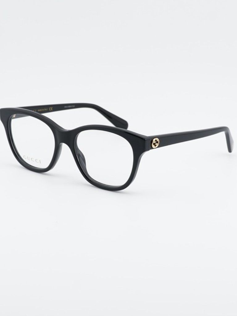 Gucci Gg0923o 001 Eyeglasses Black 51mm Cat Eye Frame